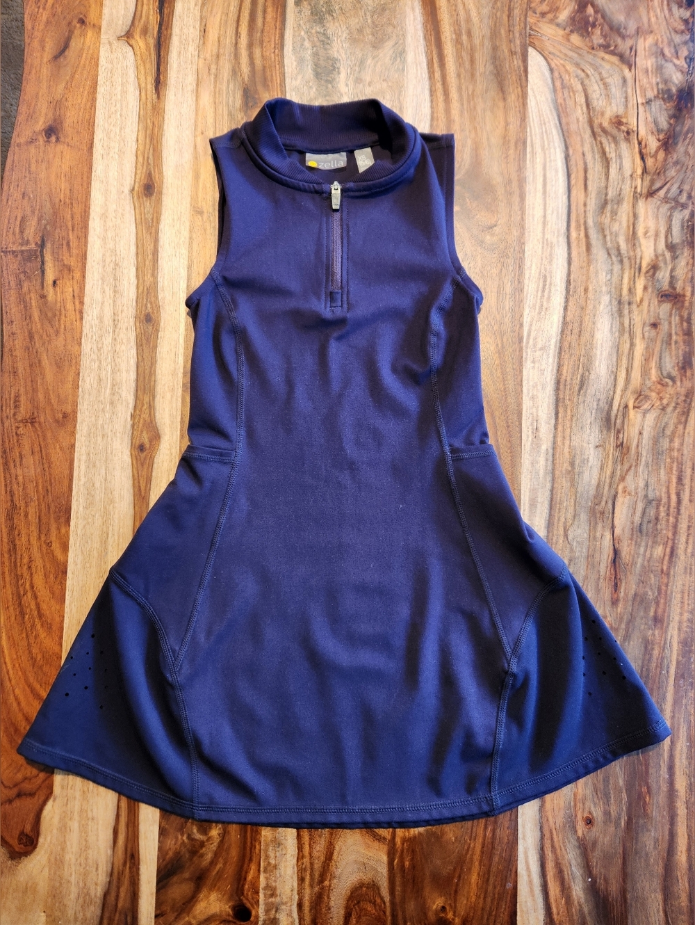 Zella Strength Performance Court Dress In Plum. Size XS 5/6